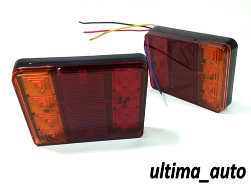 Paar 12v led - led, heckleuchten