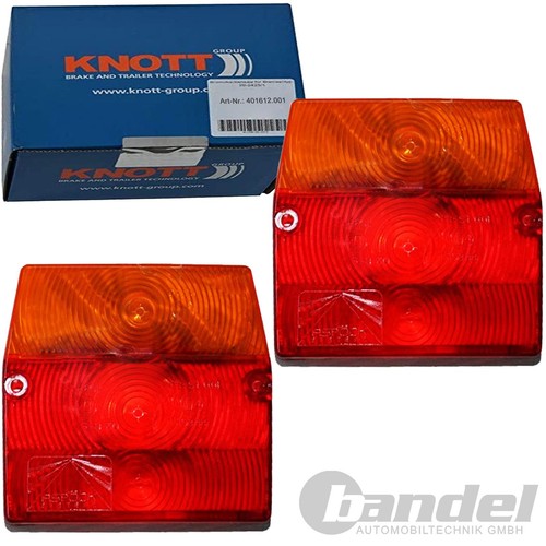 Knott lichtscheibe - 2x,