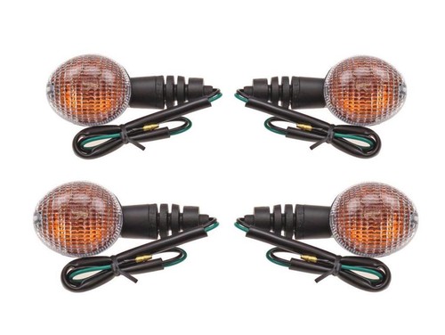 Blinker set oval klar 12v - set,
