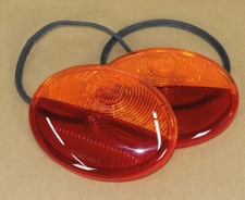 2 Lichtscheiben zu ovale