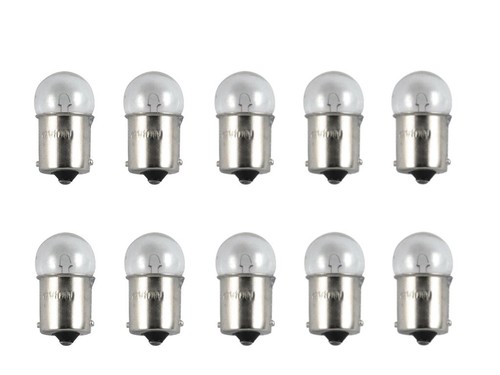10x glühlampe ba15s 12v 10w - 12v,